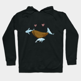 Whales. Hoodie